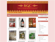 Tablet Screenshot of bgcusaonline.com